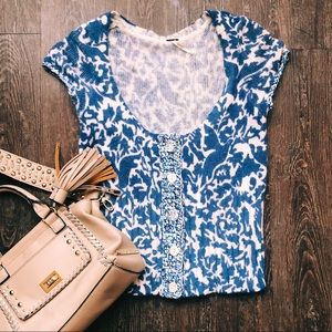 Free people short sleeved cardigan, M